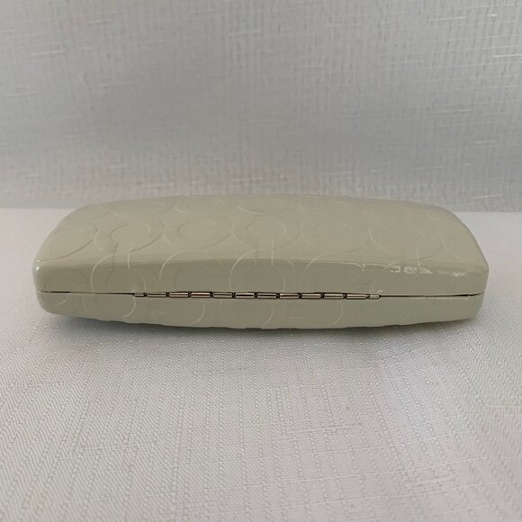 COACH Oriana 1023 Tan Pink Full Rim Eyeglass Frames Only with Case - Picture 12 of 16